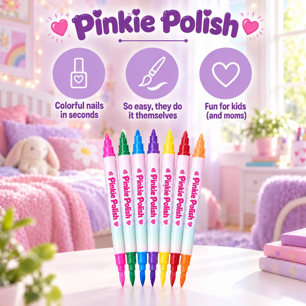 Pinkie Polish Kids Nail Pens